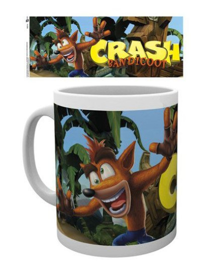 Crash Bandicoot hrnček Logo obrázok 1