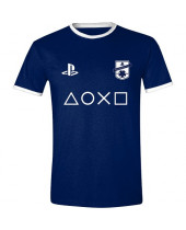 Playstation - F.C Club Logo With Icons (T-Shirt)