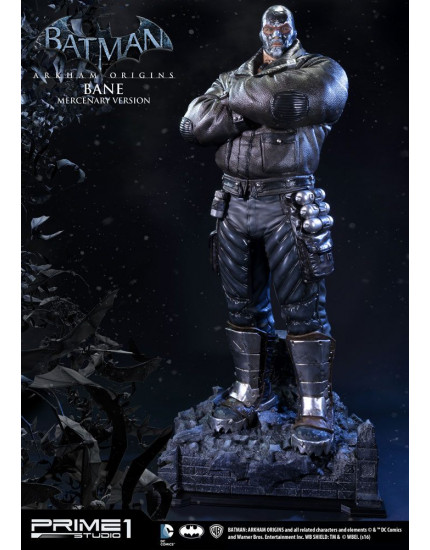 Batman Arkham Origins Museum Master Line Statue 1/3 Bane Mercenary Ver. 88 cm obrázok 1