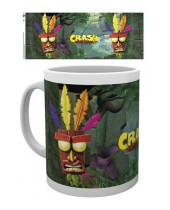 Crash Bandicoot hrnček Aku Aku
