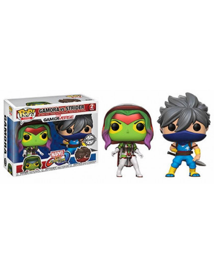 Pop! Games - Marvel vs. Capcom Infinite - 2-Pack Gamora vs. Strider Exclusive obrázok 1