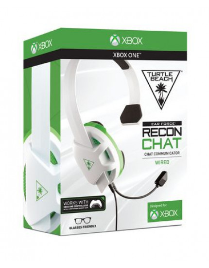 Turtle Beach Chat Recon White (Xbox One) obrázok 1