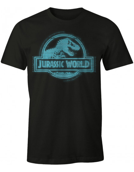 Jurassic Park Blue Logo (T-Shirt) obrázok 1