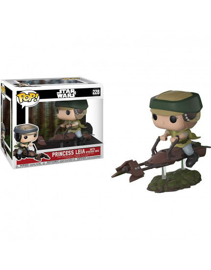 Pop! Star Wars - Leia with Speeder Bike obrázok 1