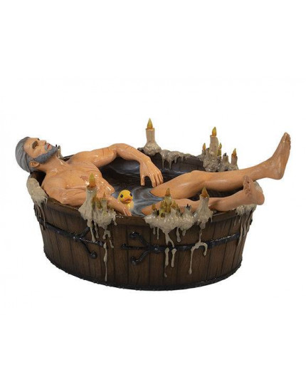 Witcher 3 Wild Hunt socha Geralt in the Bath 9 cm obrázok 1