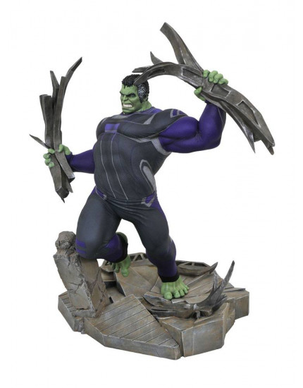 Avengers Endgame Marvel Movie Gallery PVC Diorama Tracksuit Hulk 23 cm obrázok 1