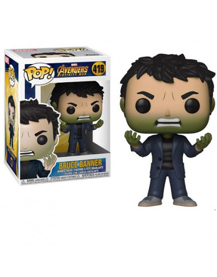 Pop! Marvel - Avengers Infinity War - Banner with Hulk Head obrázok 1