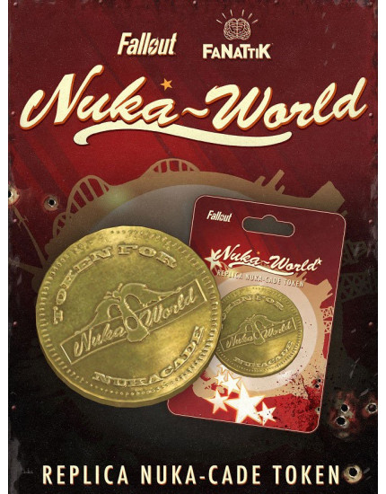 Fallout replika 1/1 Nuka-Cade Token obrázok 1