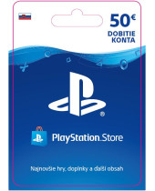 PlayStation Network Karta 50€ pre Slovenský PSN účet (digitálny produkt)