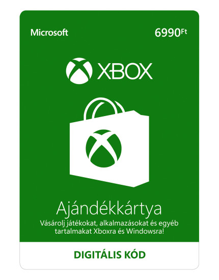 XBOX - Dárková karta Xbox 6990 HUF (digitálny produkt) obrázok 1