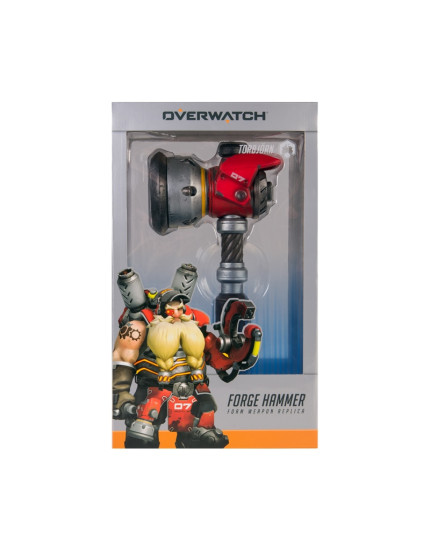 Overwatch Foam replika 1/1 Torbjorns Hammer 40 cm obrázok 1